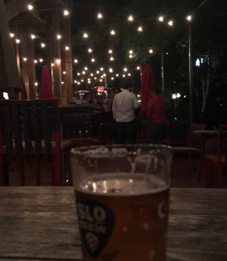 I’m outdoorsy in that I like getting drunk on patios